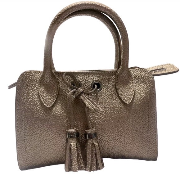 Jessica Simpson Bronze Tassel Purse new without tags - Picture 1 of 7